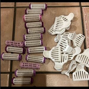 Vtg Jet Aire Hair Styling Hot Air System Curling Roller Spiral - Curlers Only